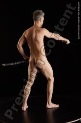 Nude Man White Standing poses - ALL Athletic Short Grey Standing poses - simple Standard Photoshoot Realistic